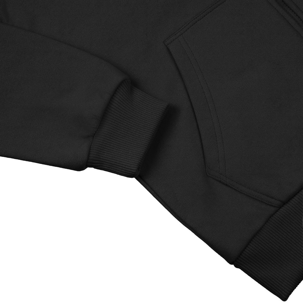 Толстовка на молнии с капюшоном Siverga Heavy 2.0, черная-2