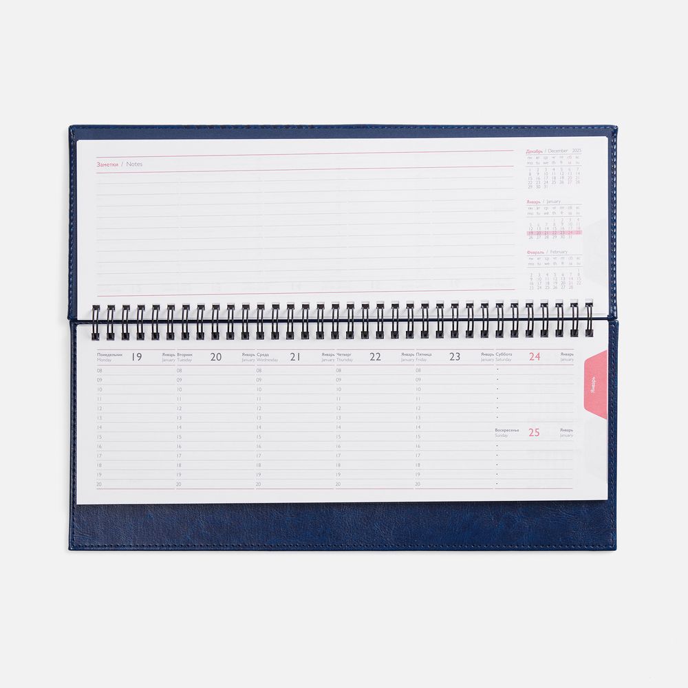 Планинг Faro, датированный, синий-3