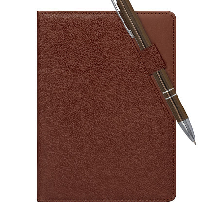 Ежедневник Smart Calabria Lafite A5, Тёмно-синий-2