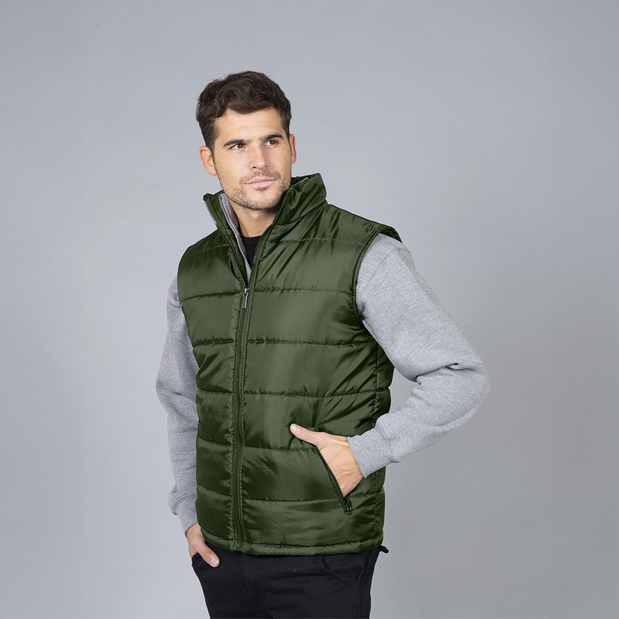 Жилет утеплённый NEW SHANGHAI 180, темно-зелёный-1