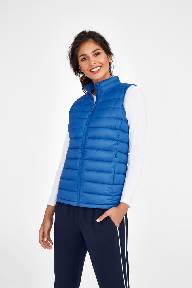 Жилет женский Wilson BW Women, ярко-синий-2