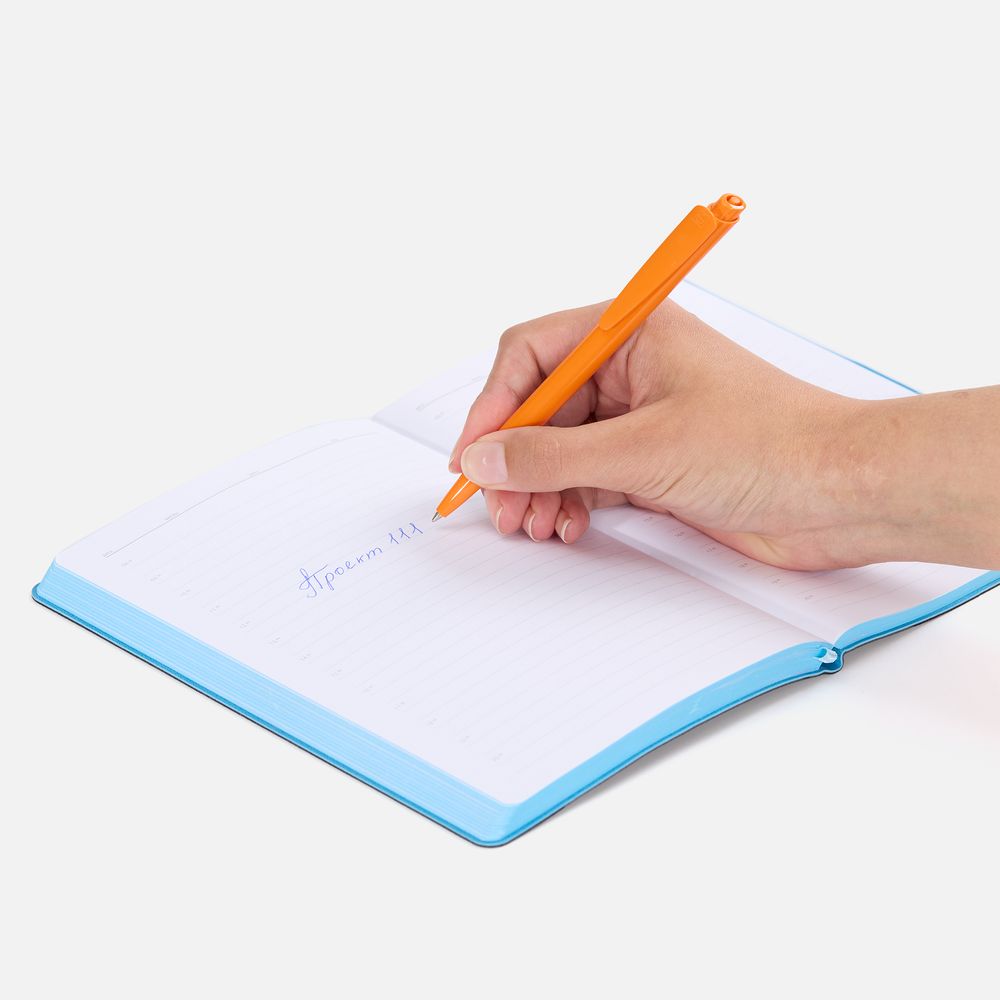 Ручка шариковая Senator Dart Polished, оранжевая-2