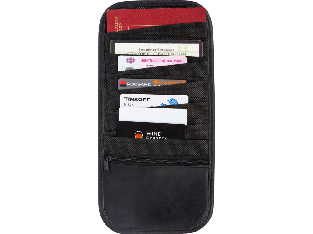 Органайзер на козырек автомобиля-6