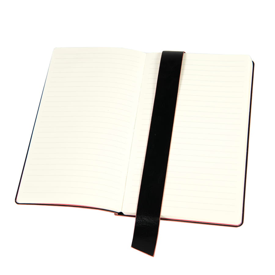 Бизнес-блокнот "Trendi", 130*210 мм, черно-желтый, мягкая обложка, в линейку, черный, желтый-5