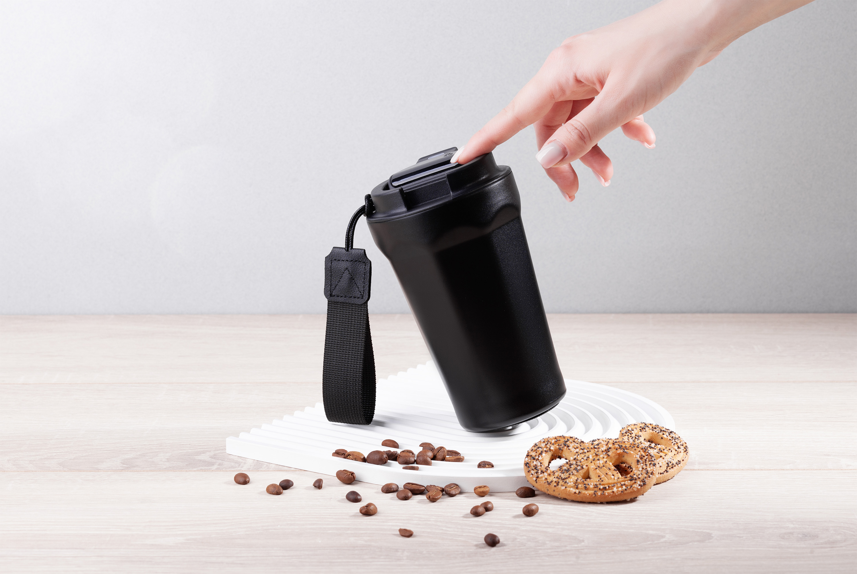 Термостакан "Legend" 390 мл с индикацией температуры-4