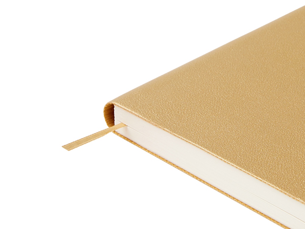 Ежедневник недатированный А5 Grand, золото-5