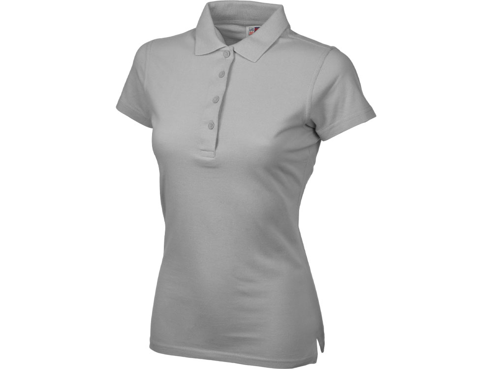 Рубашка поло First женская, серый-3