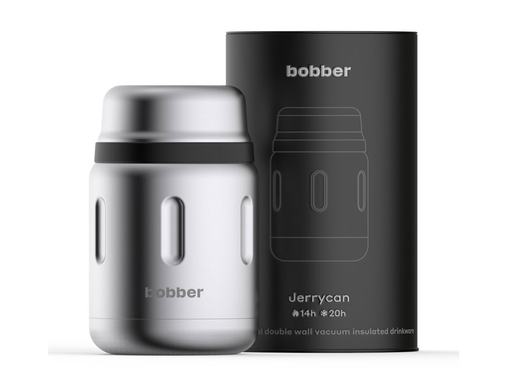 Термос для еды, вакуумный, бытовой, тм bobber. Объем 0.7 литра. Артикул Jerrycan-700 Matte-0