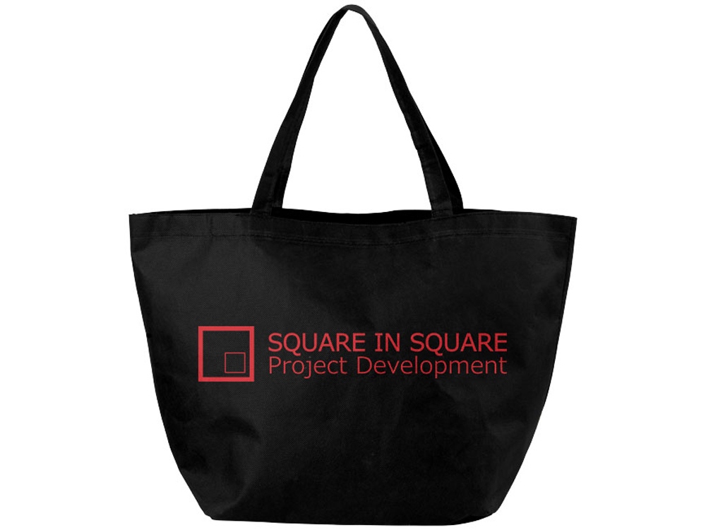 Сумка нетканая Maryville, черный-3