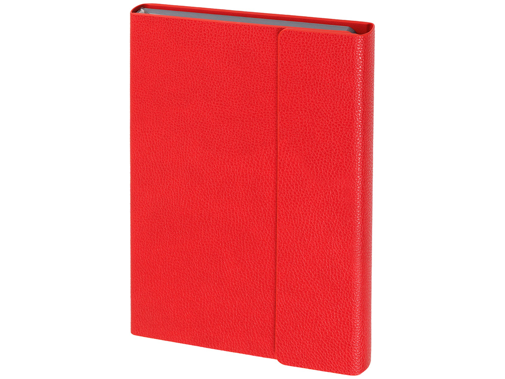 Ежедневник недатированный с магнитным клапаном А5 Venezia, красный-0