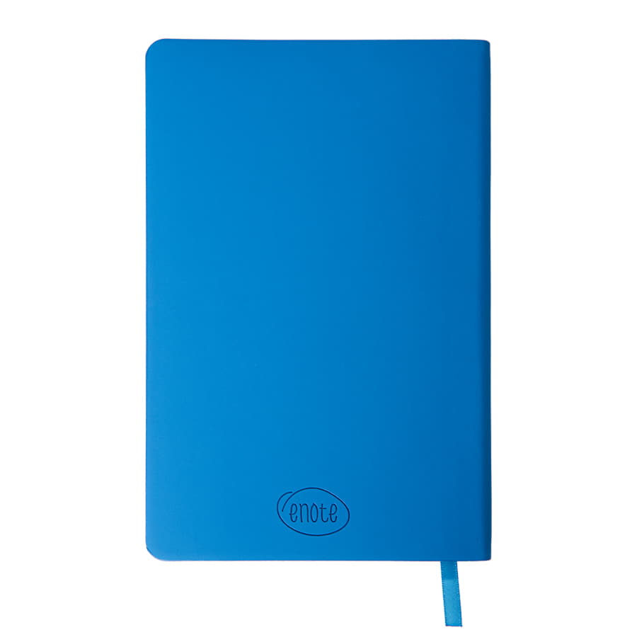 Ежедневник недатированный SIMPLY FLEX, А5,  голубой, кремовый блок, в линейку, голубой-2