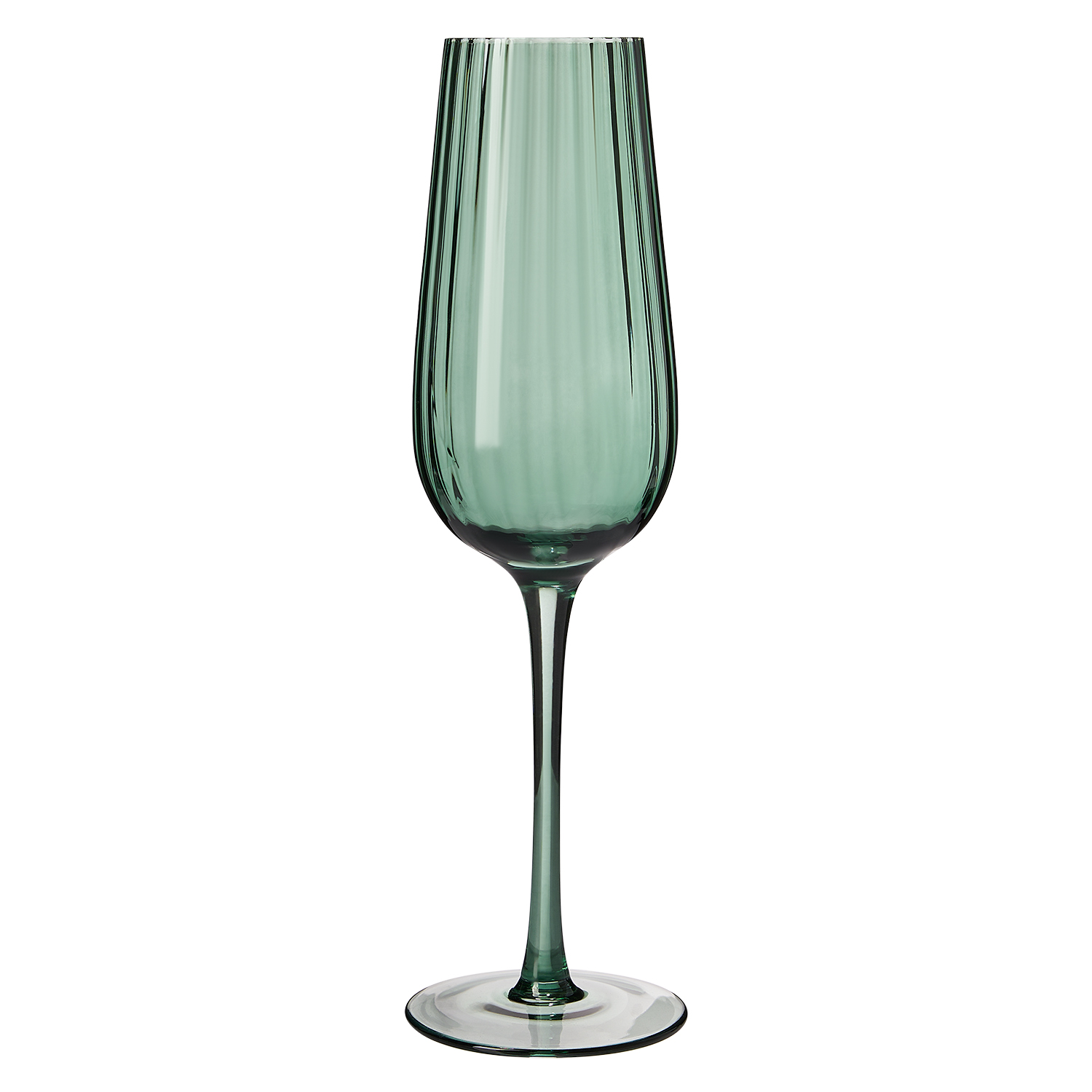 Бокал для шампанского Капри (Capri), зеленый-1
