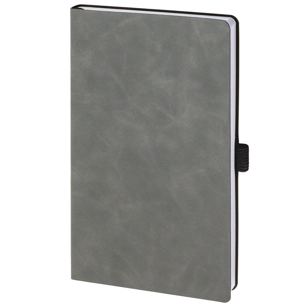 Ежедневник Nubuck Touch, недатированный, серый-0