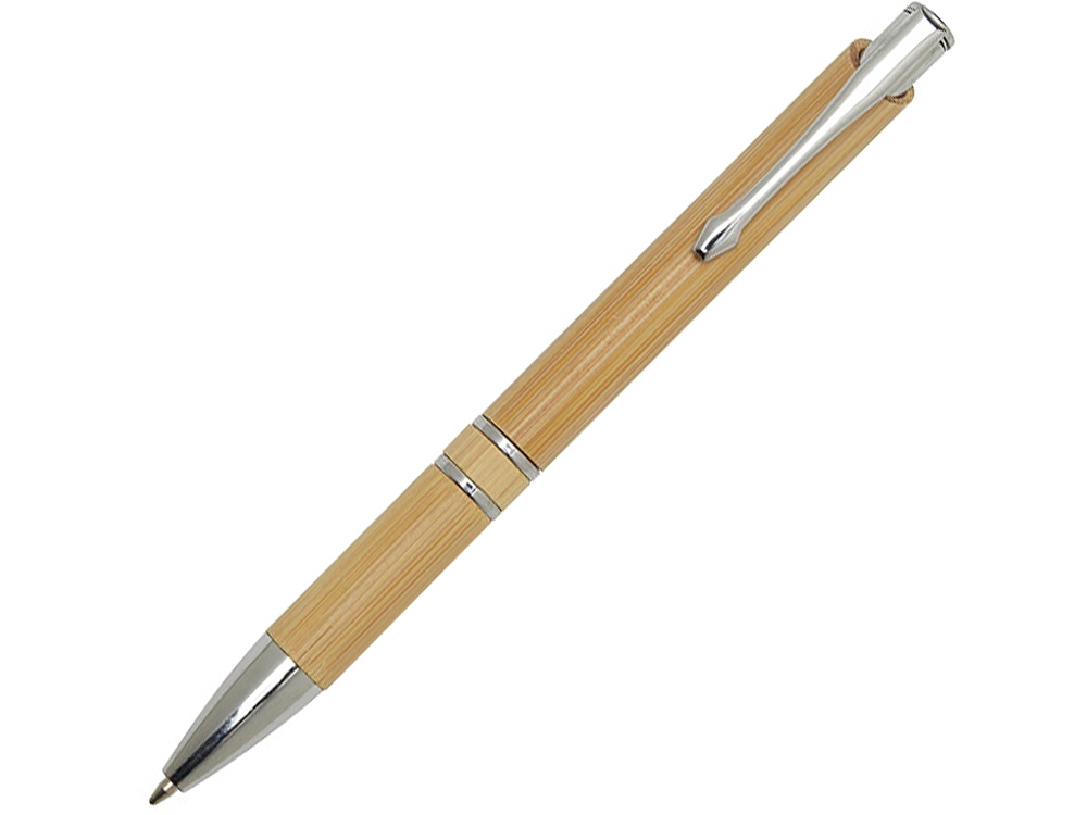 Wicker шариковая ручка из бамбука - Натуральный-0