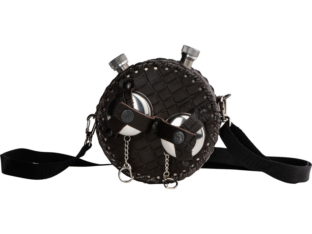 Фляга 506, 2*0,5л(круглая)+2 стаканчика-2