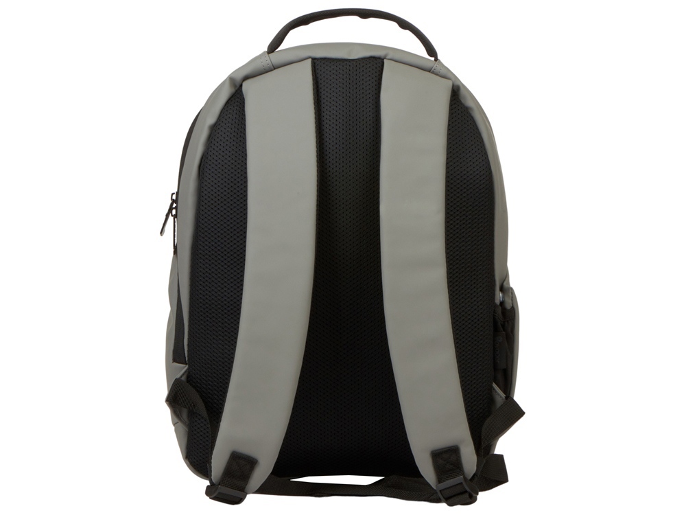 Рюкзак Sofit для ноутбука из экокожи, серый-5