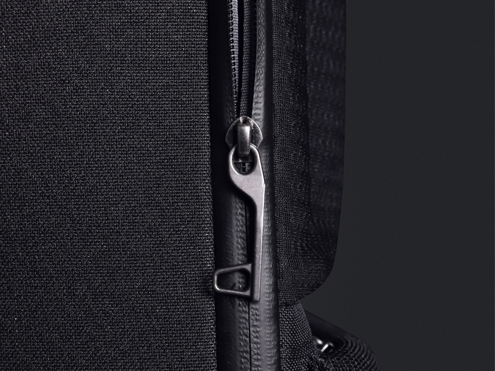 Водостойкий антикражный рюкзак Clickpack для ноутбука 15.6, черный-8