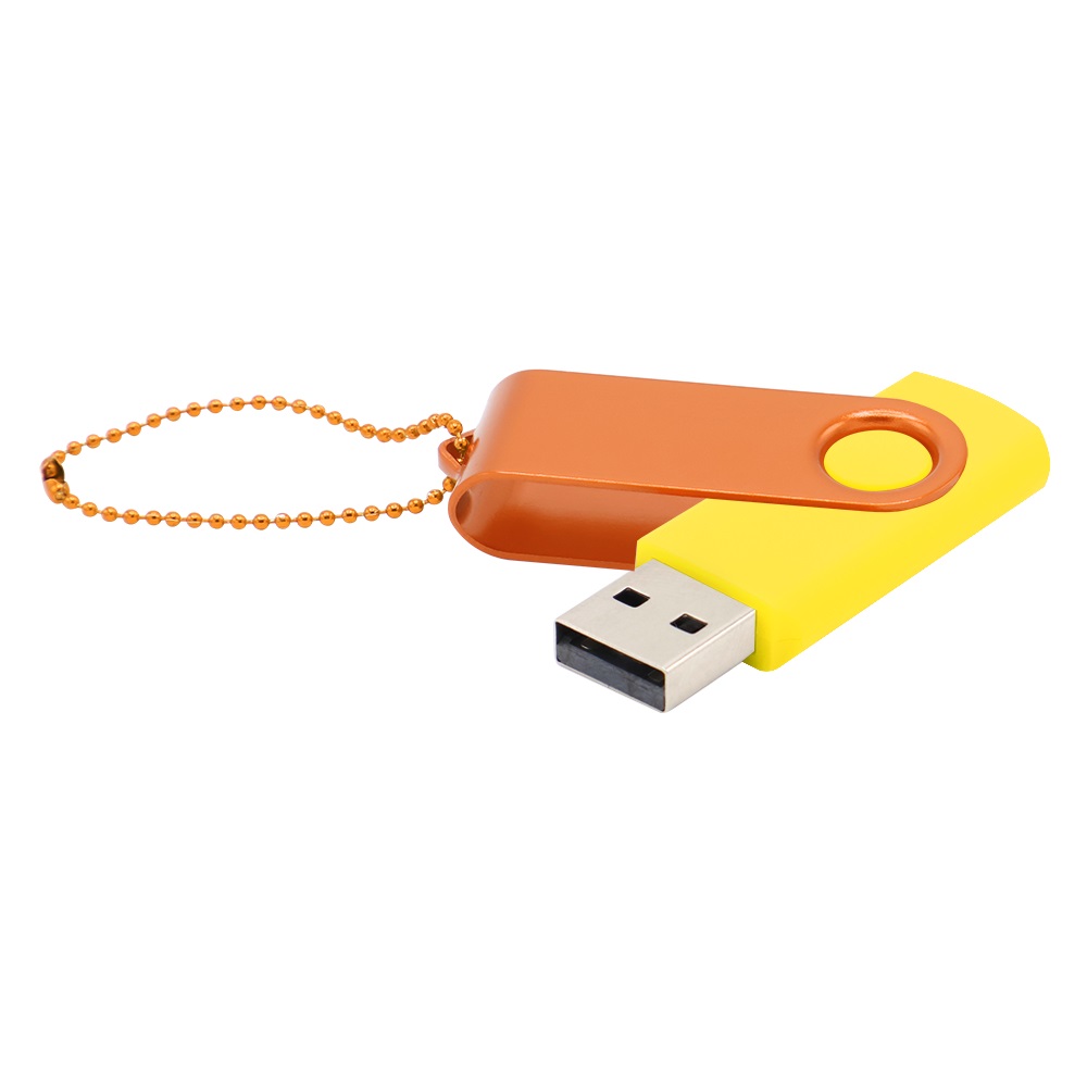 Флешка Designer To Go 2.0 USB 16Gb, Желтый/Оранжевый-0