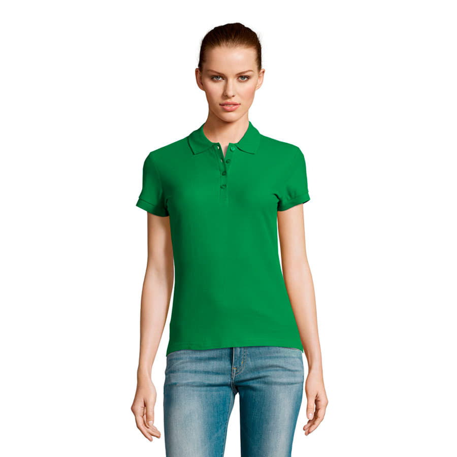 Поло женское PASSION 170, зеленый-1