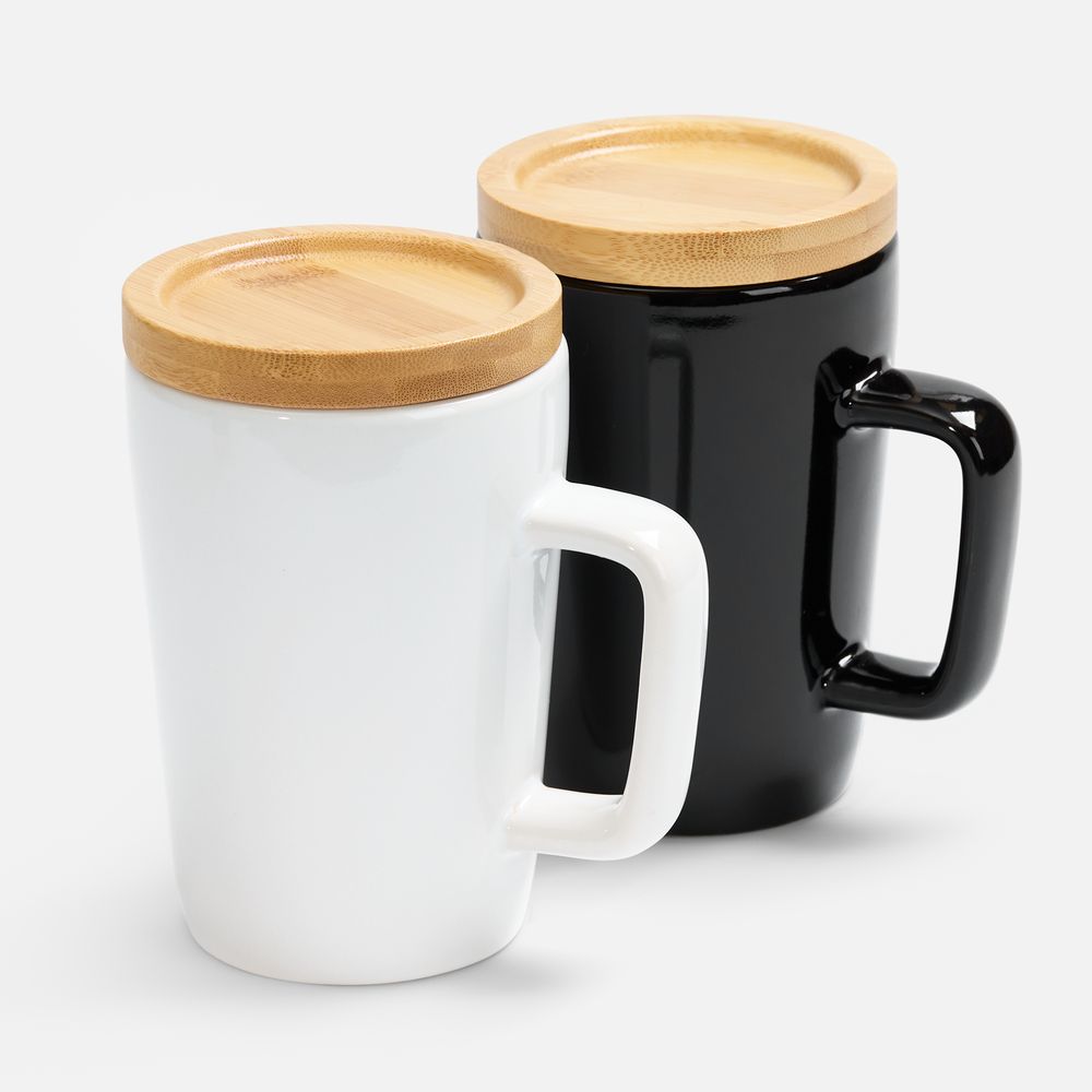 Кружка Vierra с крышкой-костером, белая-3