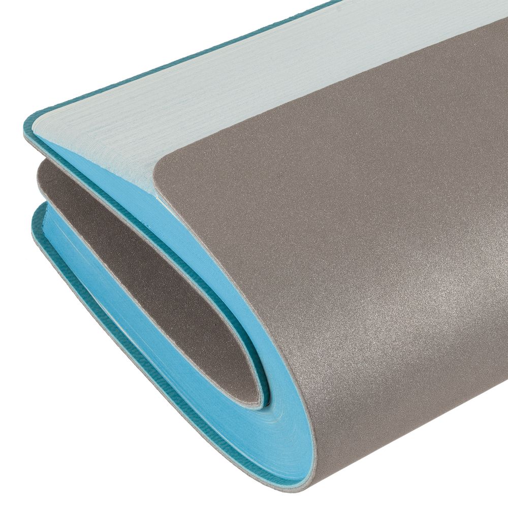 Ежедневник Flexpen, недатированный, серебристо-бирюзовый-4