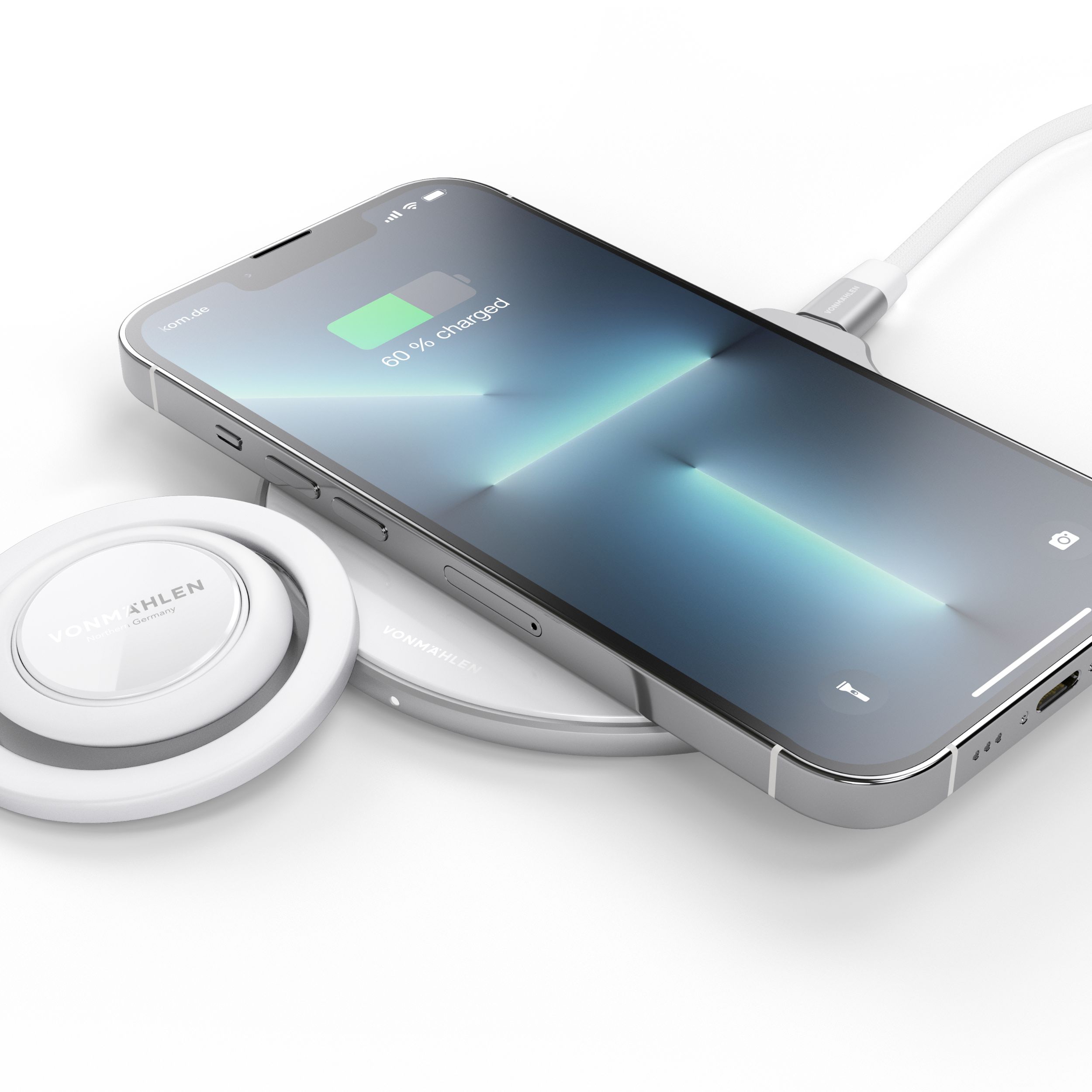 Магнитный держатель для телефона Backflip® Mag, белый-6