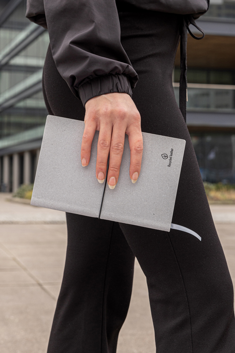 Блокнот из переработанной кожи, А5-8