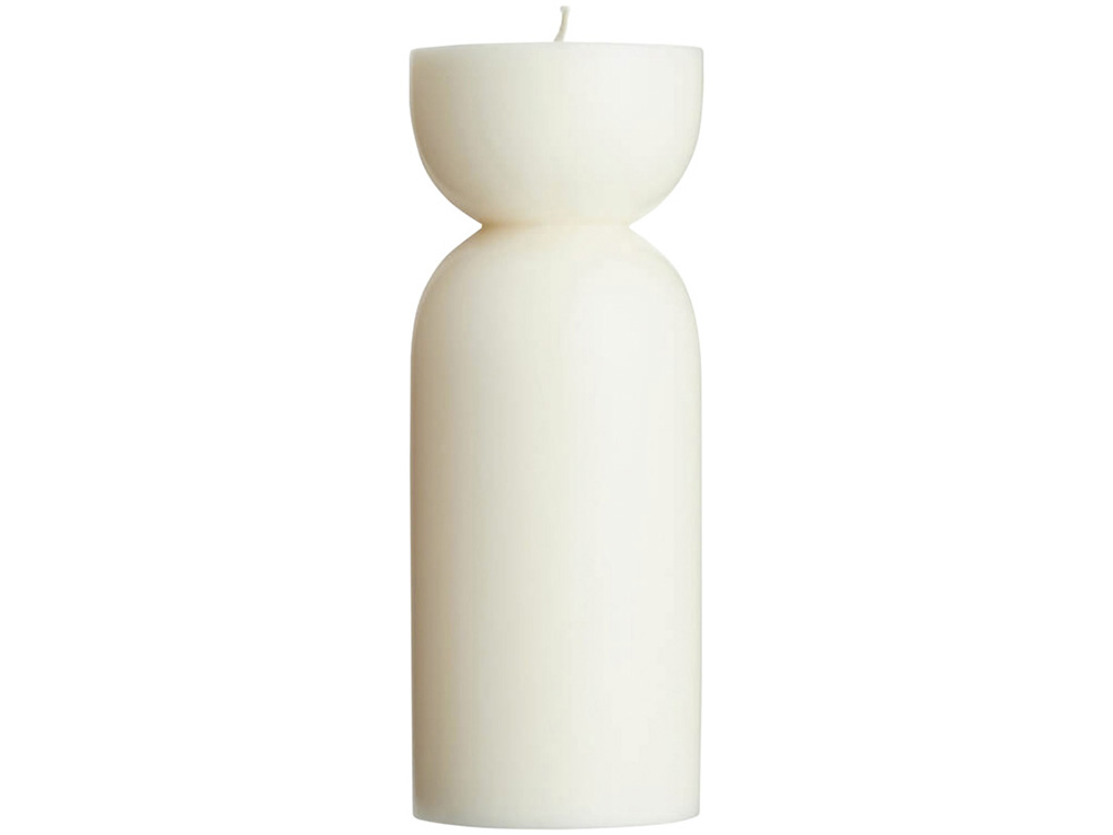 Originalhome органическая свеча - средняя - Белый-1