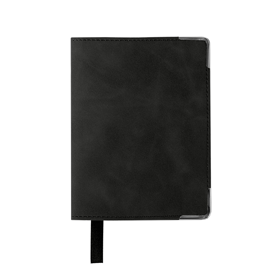 Обложка для паспорта Luma, черная, черный-0