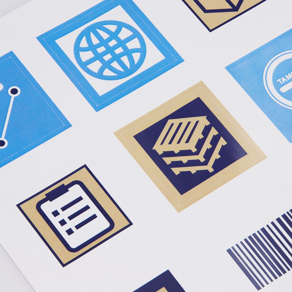 Стикерпак бумажный Industry, логистика-1