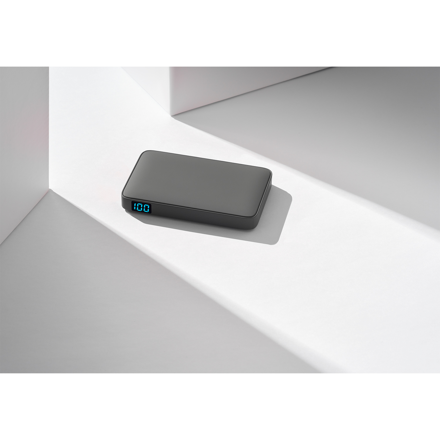 Внешний аккумулятор с подсветкой Анкор (Ancor) 5000 mAh, серый-7