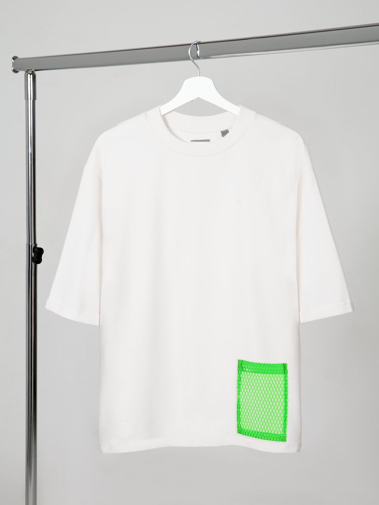 Карман из крупной сетки Pose, синий-4