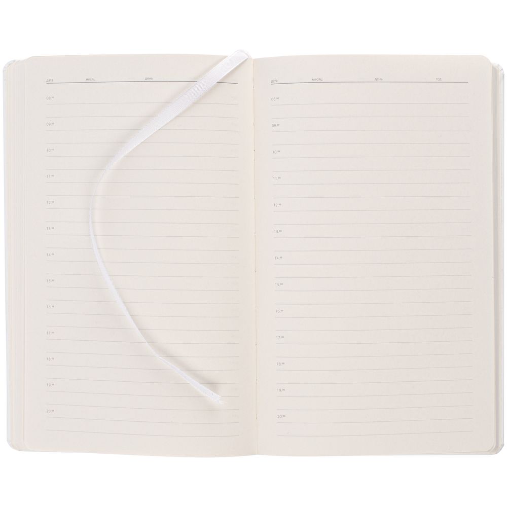 Ежедневник Magnet Shall, недатированный, белый-4