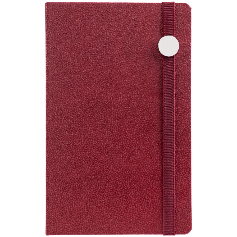 Ежедневник Nova Round, недатированный, красный-0