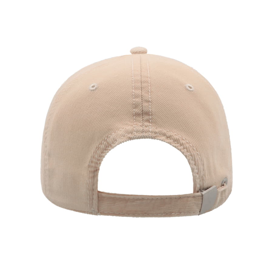 Бейсболка CREEP, 6 клиньев, металлическая застежка, бежевый-5