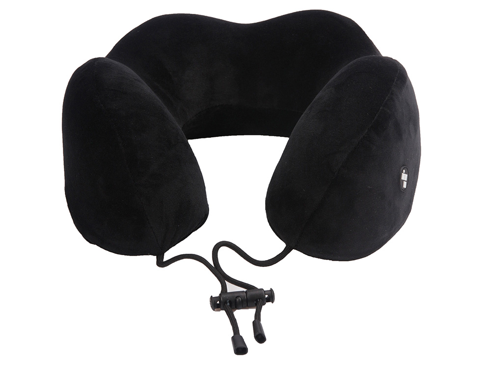 Подушка для путешествий с эффектом памяти Мемо Bluewinder Black-1