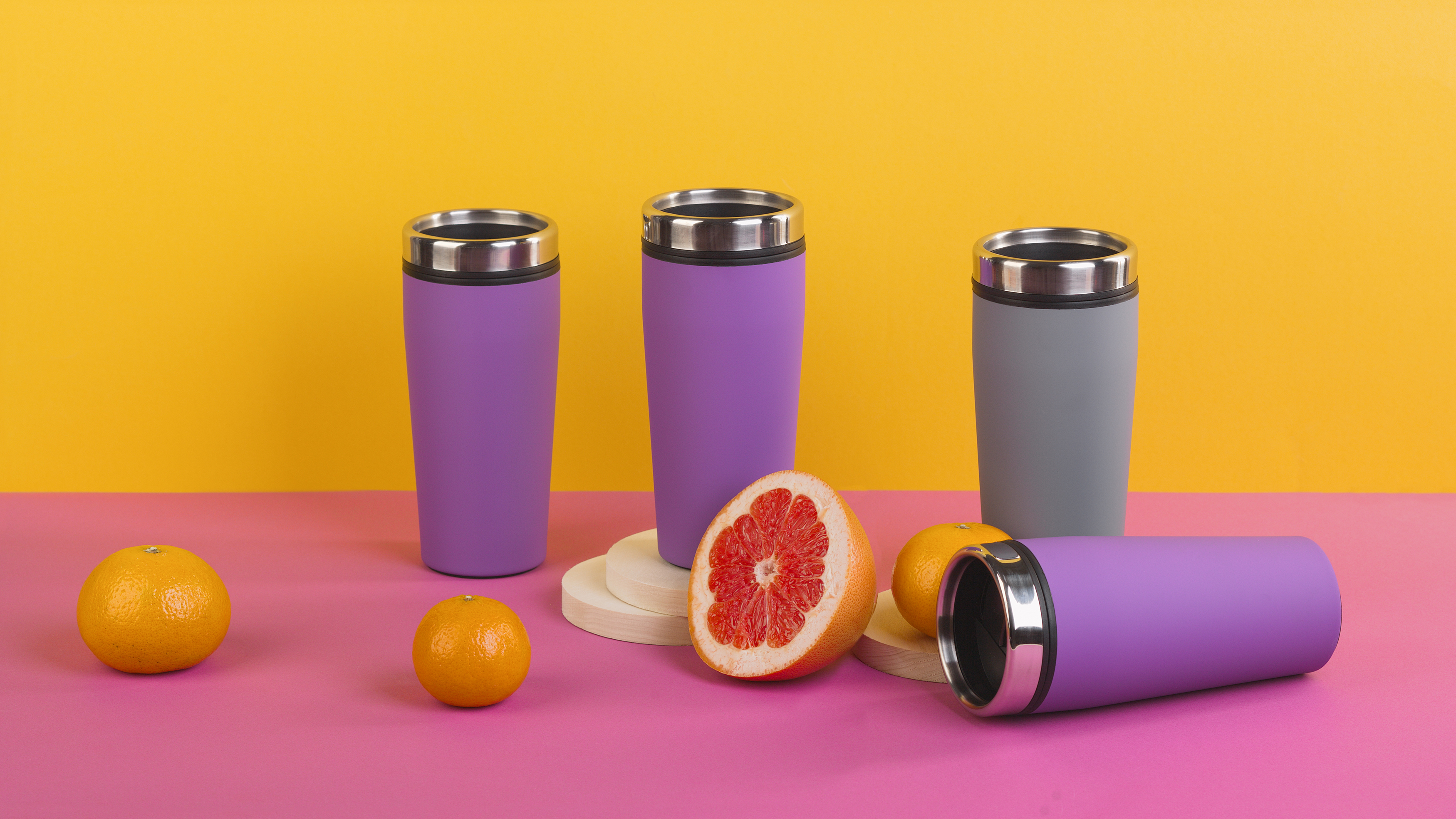 Термостакан "Европа" 500 мл, покрытие soft touch-1