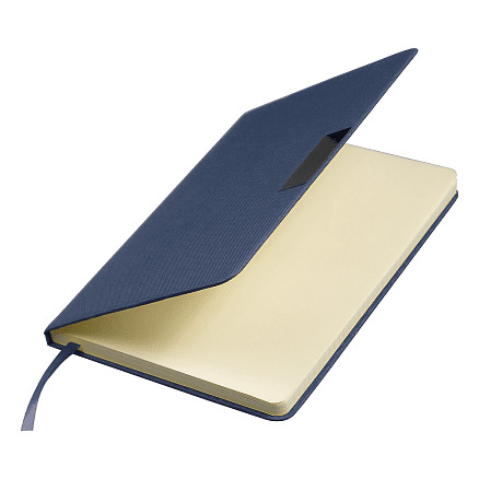 Блокнот А5 Hobard, Синий-3