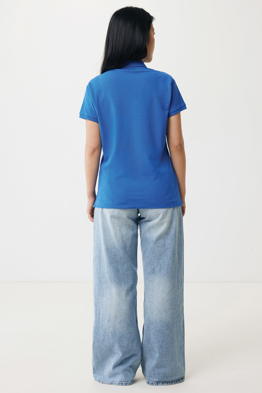 Женская рубашка поло Iqoniq Yosemite из переработанного хлопка-пике, унисекс, 220 г/м²-6