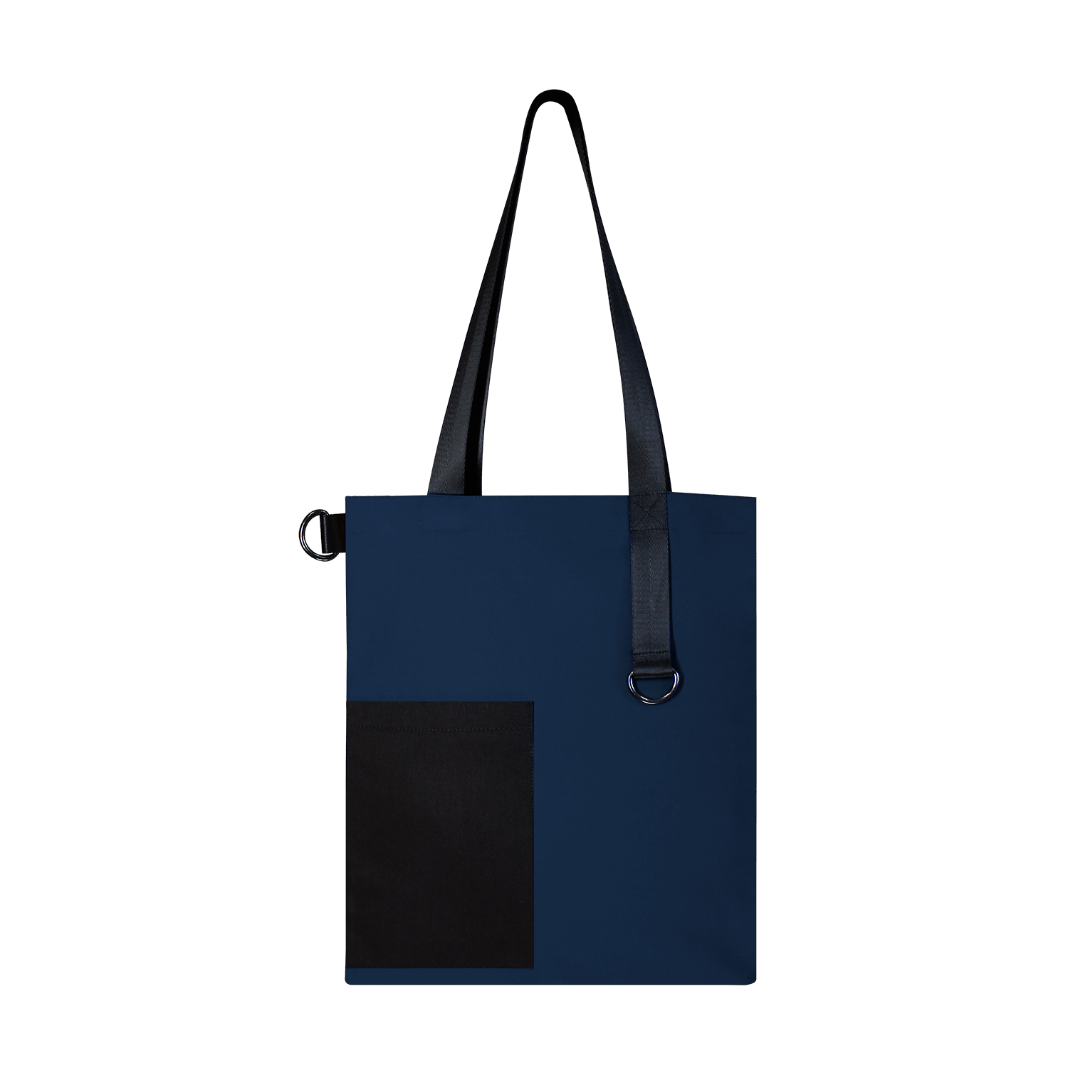 Шоппер Superbag Color (темно-синий с чёрным)-1