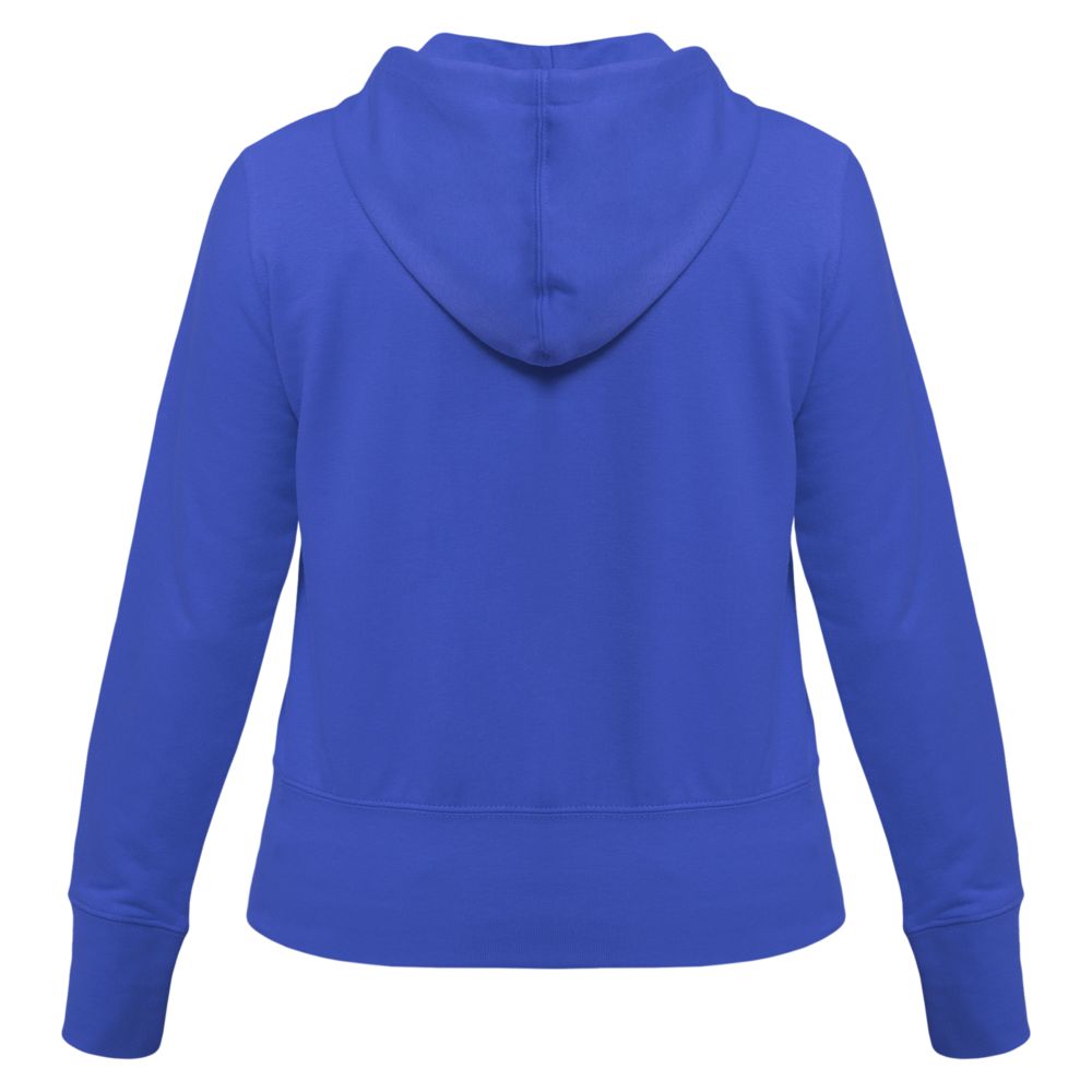 Толстовка женская Hooded Full Zip ярко-синяя-1