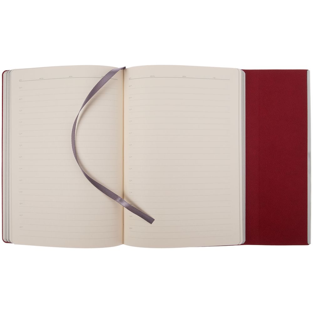 Ежедневник Petrus Flap, недатированный, красный-3