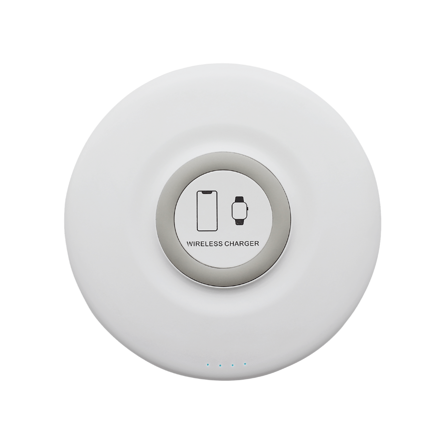 Внешний аккумулятор Tony с беспроводной зарядкой, 5000 мАч (белый)-3