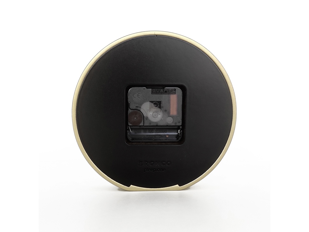 Часы настольные Sarah XXS, золотистые-3