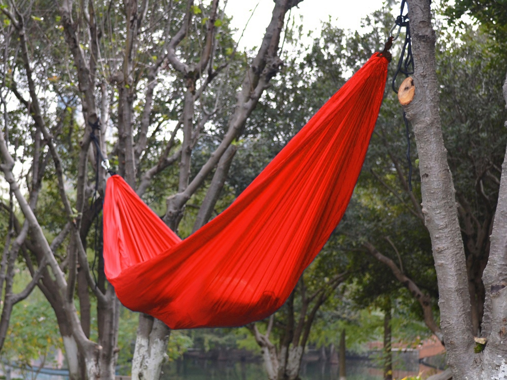 Гамак Lazy, красный-5