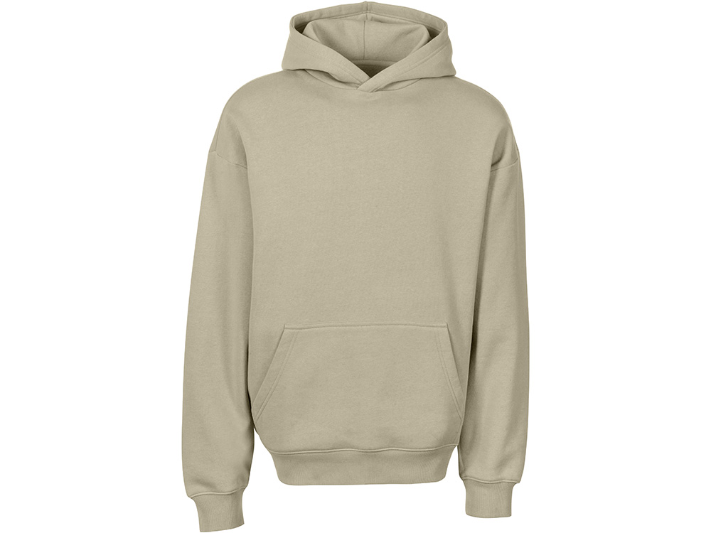 Толстовка с капюшоном оверсайз Berlin унисекс, оливковый-8