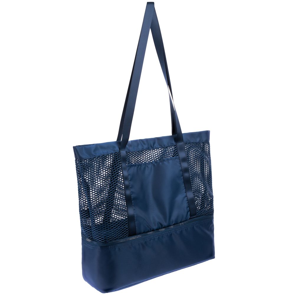 Шопер с термоотделением Verkko, темно-синий-1