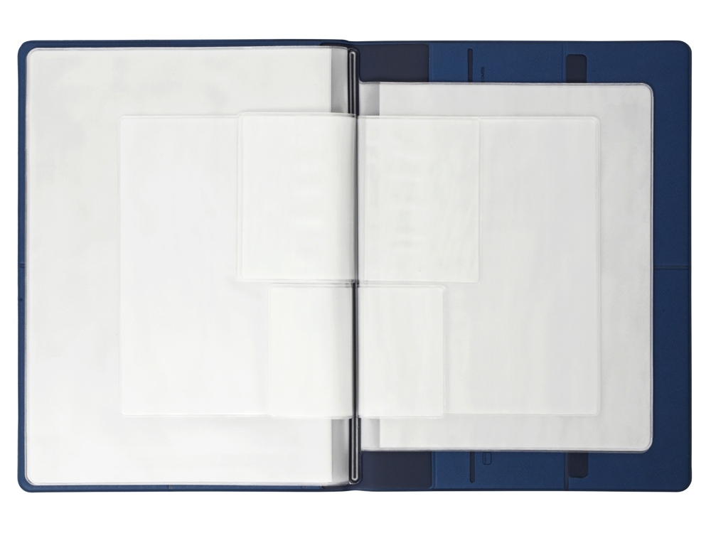 Органайзер Favor для семейных документов на 4 комплекта документов, формат А4, синий-6