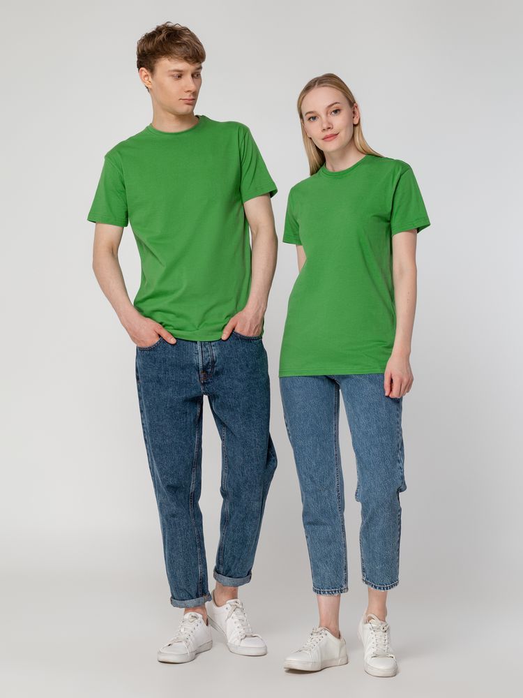 Футболка унисекс T-Bolka 160, ярко-зеленая-5