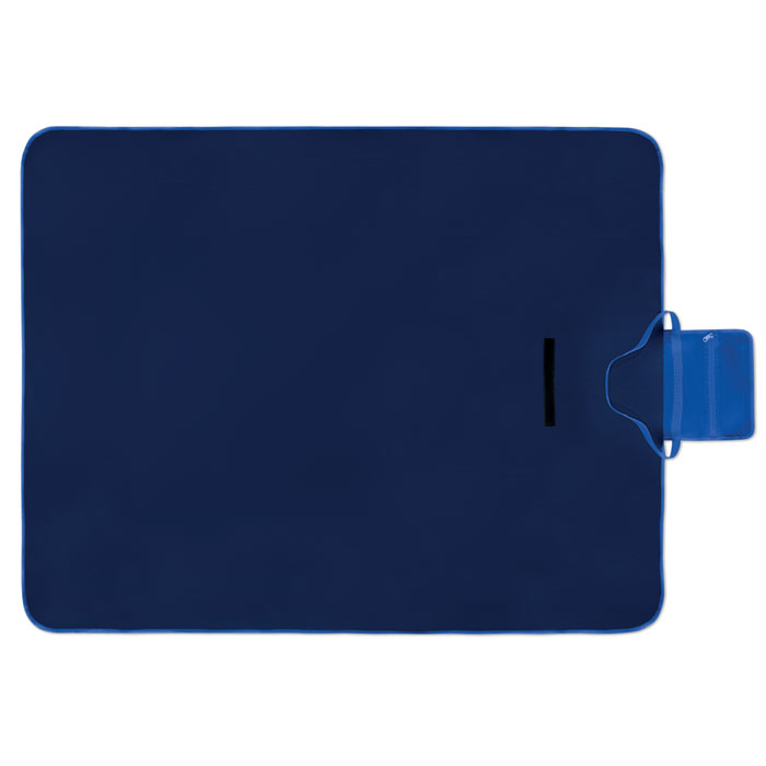 Плед, синий-2